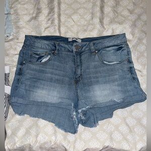 Refuge Blue Jean Shorts for Women